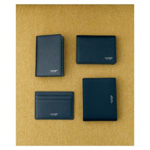 [질스튜어트] 다크네이비 내부 배색 소가죽 카드 지갑 JUWA5F221