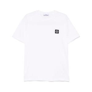 스톤 아일랜드 반팔 티셔츠 K1S152100039S0013V0001 WHITE