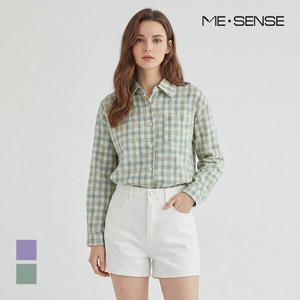 [미센스][미센스] 체크패턴 셔츠_MB34BLS309Z (P003590246)