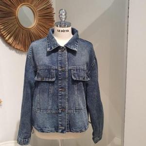 르피타 HC06 워싱 청자켓(블루) L253BDO902