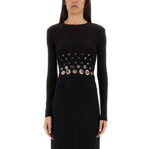 파코라반 긴팔 티셔츠 25PJTO047CU0014 P001 Black