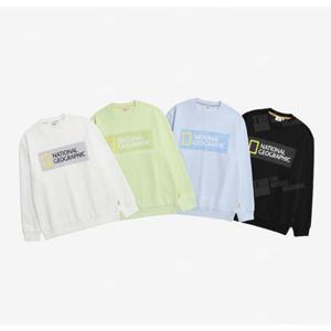 [내셔널지오그래픽] 아라얀 베이직 빅로고 맨투맨 티셔츠 N231USW020 (4컬러) N231USW025