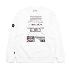 [내셔널지오그래픽] NGOA 어반 시티 맨투맨 티셔츠 2 (세미오버핏) N231USW240 (2컬러) N231USW245