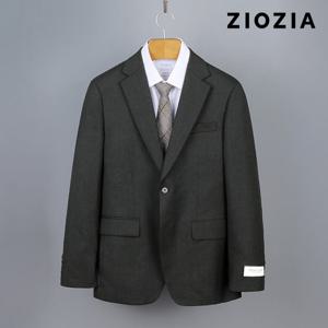 [지오지아] 울혼방 솔리드 다크카키 미라클 정장자켓 (ABD4SB1201_DKH)