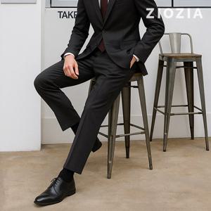 [지오지아] 울혼방 솔리드 그레이 미라클 정장팬츠 (ABD4SP1201_CGR)