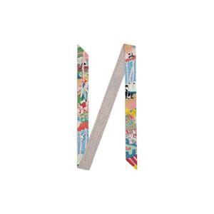 에르메스 포티에 앙 리베르테 트윌리 트윈 로즈 블루 베르 H563911S01