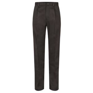 남자 겨을 원턱 링클프리 기모 면바지 HW-PTK-Q001-쥐색