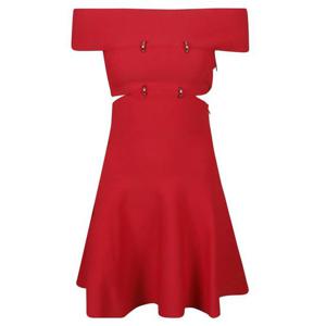 알렉산더 맥퀸 미디 원피스 748048Q1A5Z6610 Red