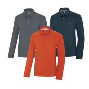 [콜핑]LD18 남자 가을 부드럽고 신축성좋은 약기모 카라등산티 KVT0432M