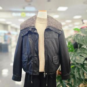 스테파니 HC07 참미 털 가죽  자켓 A25JK5438