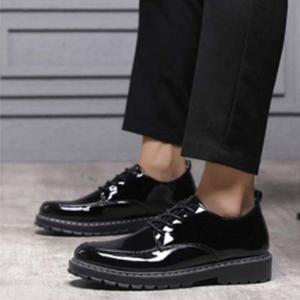 유광 정장 캐주얼슈즈 워커 로퍼 패션슈즈 데일리슈즈