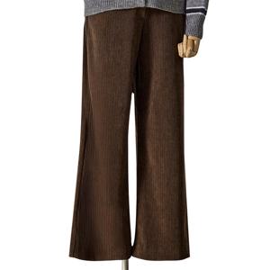 [포커스]와이드벨벳팬츠 FW5J3PT3123