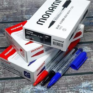 보드마카 모나미 시그마플로 생잉크 화이트 보드마카-Fine 12개