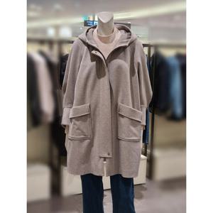 [트리아나][트리아나] 소고 워머넥 집업울 혼방코트TJ4HA05 (P00