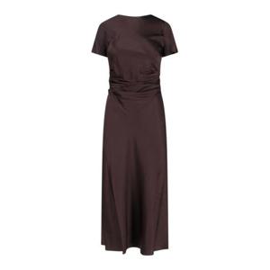 스타우드 미디 스커트 R25F2251SNEART Brown