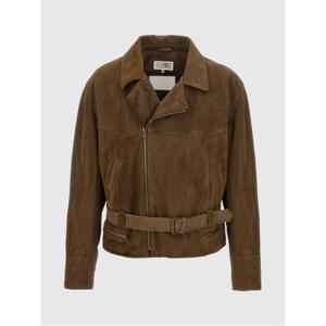 MM6 메종마르지엘라 바이커 자켓 SH2AM0037M07012 124 Brown