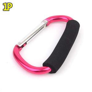 대형 컬러 스폰지 손잡이 연결고리 카라비너 텐트연결 캡핑클립 대형비너 연결고리 텐트 카라비너 캠핑