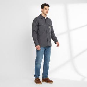 CARHARTT RELAXED FIT FLANNEL SHERPA-LINED SHIRT JAC (105939-CRH) (릴랙스 핏 플란넬 셰르파 라인드 셔츠 자켓)