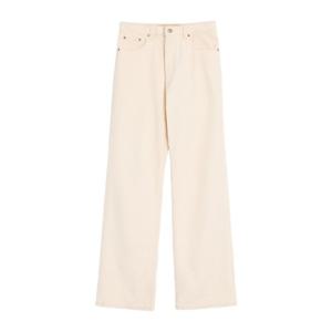 발렌티노 하이웨이스트 버튼 플라이 스트레이트 진 VDE05C B9WA