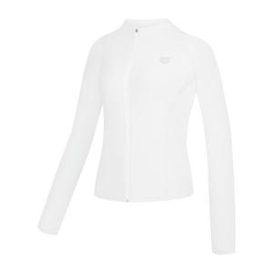 아레나]코어 여성 레귤러핏 집업 래쉬가드A6BL1QR41WHT-MN