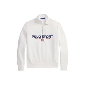 폴로 랄프로렌 하프 지퍼 프린트 스웨트셔츠 710B15094003