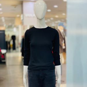 [클리지]라운드 무지 긴팔 티셔츠 CQ2WTS04