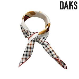 [닥스(스카프)]곰돌이 쁘띠 실크  스카프 SKO010