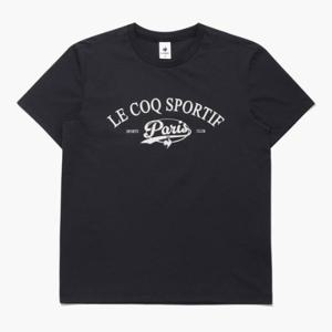 [르꼬끄]르꼬끄반팔티 TQT QQ123LRS13-BLK 그래픽 베이직 반팔티