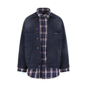 발렌시아가 자켓 857174 TTW648074 Blue
