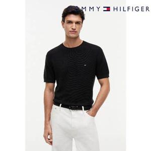 [타미힐피거 남성] 쿨 터치 스트럭처 풀오버 (T12G1KPO290MT2_BDS) T12G1KPO290MT2