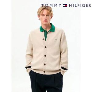 [타미힐피거 남성] 크루넥 가디건 (T12G0KCD720ML1_Z00) T12G0KCD720ML1