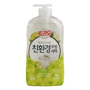 베이킹소다함유 트리오 베이킹소다 담은 라임향 주방세제 680ml