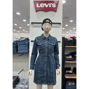 [리바이스] 플린 웨스턴 데님 원피스 A7592-0006