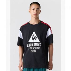 르꼬끄 선데이 컬러블록 반팔티 - 블랙QQ123LRS36 409156