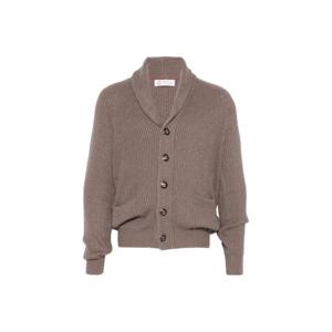 Brunello Cucinelli 숄 칼라 가디건 MNI708606C7942