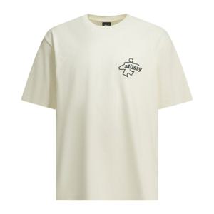 스투시 라지 백 프린트 크루넥 티셔츠 1905180 1002