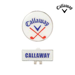 캘러웨이 2026 로고 골프공 볼마커 화이트
