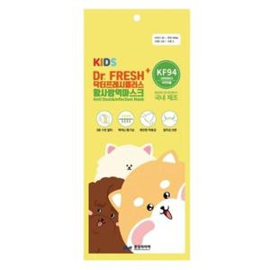 닥터프레시플러스 마스크 KF94 소형 흰색 개별 갑(30개입)
