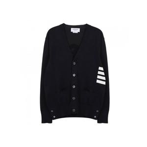 라프리마 톰브라운 코튼 4바 릴랙스 핏 브이넥 카디건 MKC581A Y3043 415