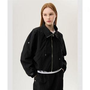 르꼬끄 여성 에뚜왈 우븐 루즈핏 스텐넥 자켓 블랙QP322OJK81 406501