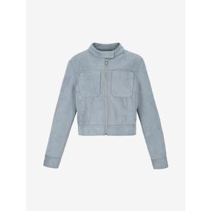 [숲]인조 스웨이드 크롭자켓 SC2LE30