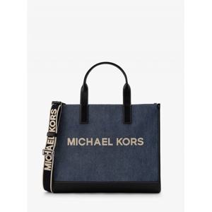 마이클코어스 쿠퍼 데님 스트럭처럴 토트 (스트랩 포함) 37S6LCOT4X3778 다크 블루 워시