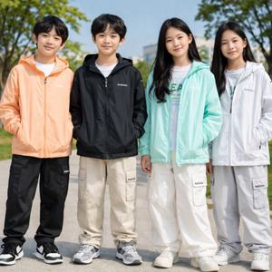 [백화점]블랙야크키즈 택가69000원 가벼운경량 윈드브레이커자켓