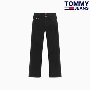 [타미힐피거데님] T32F0NES02TWL1 여성 페이튼 슬림 스트레이트 블랙 데님 팬츠 T32F0NES02TWL1