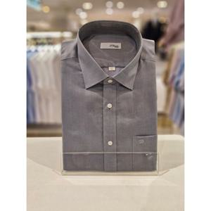 [듀퐁셔츠] 여름용 100수 옥스포드 긴소매 일반핏 셔츠  ( SE4SM11LS107SGY ) SE4SM11LS107