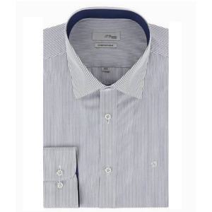 [듀퐁셔츠] 듀퐁셔츠 SE5SM22LS758SNY 면100 스트라이프 슬림핏 긴팔 셔츠 SE5SM22LS758