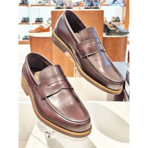 [금강 구두] 금강제화 랜드로바 남성 구두 쿠션 페니로퍼 단화 REGSLC2113F3 브라운 (2.5cm) REGSLC21133