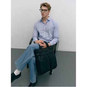 [질스튜어트 핸드백] 질스튜어트 핸드백 (JUBA5F502BK)  에반 블랙 투포켓 나일론 세로형 토트백 겸 크로스백 JUBA5F502 JUBA5F5