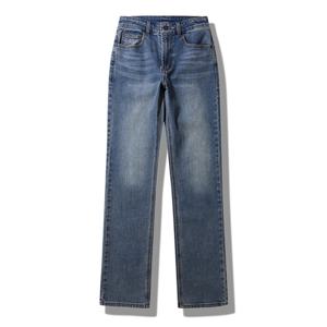 [지프]남여공용 캣브러쉬 스트레이트 데님팬츠JQ3DPU131