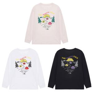 NT7TR01 노스페이스 키즈 캠프아웃 긴팔 라운드티